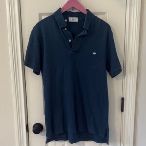 Men's Southern Tide Navy Polo Shirt